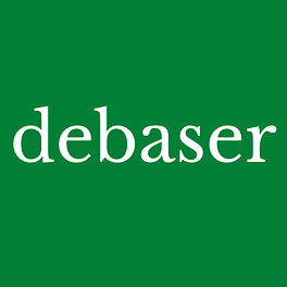 the debaser Logo