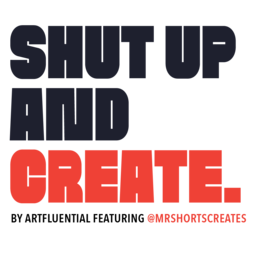 Shut Up and Create Logo