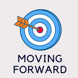 Moving Forward by Kim Peterson Stone  Logo