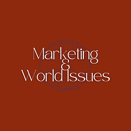 Marketing and World Issues by Avocado Logo