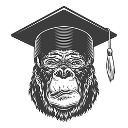 The Reading Ape Logo