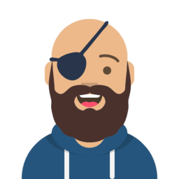 Startup Pirate by Alex Alexakis Logo