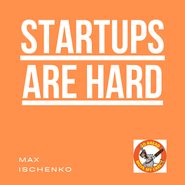 Startups are hard Logo