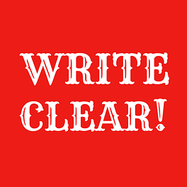 Write Clear! by KG Logo