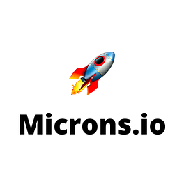 Microns 🚀 Logo