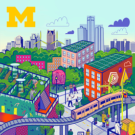 Urban Technology at University of Michigan Logo