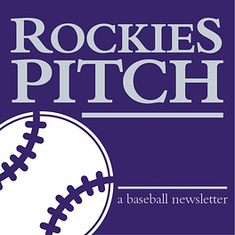 Rockies Pitch: A Colorado Rockies Baseball Newsletter Logo