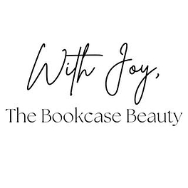 With Joy, The Bookcase Beauty Logo