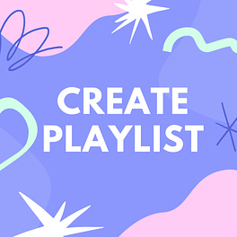 create playlist Logo