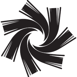 Fiction Vortex's Gravity Well Logo