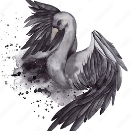 The Black Swan 📈 Logo