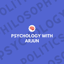 Psychology with Arjun  Logo