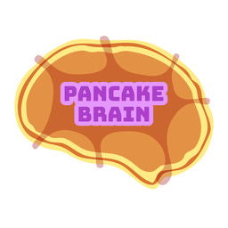 Pancake Brain Logo