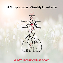 The Curvy Hustler Weekly Love Letter Logo