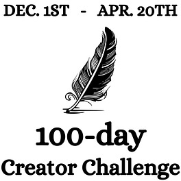 100-day Creator Challenge Logo