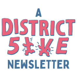 District 5ive’s Newsletter Logo