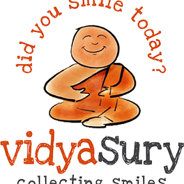 Vidya Sury, Collecting Smiles. Did you smile today?  Logo