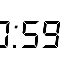 One Minute Block Time Logo