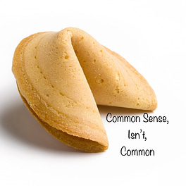 Common Sense, Isn’t, Common Logo