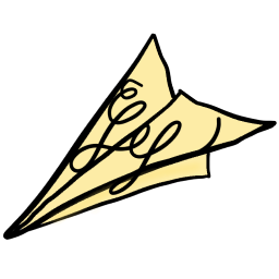 The Paper Airplane Logo