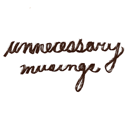 unnecessary musings Logo