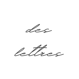 des lettres Logo