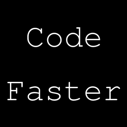 CodeFaster Logo