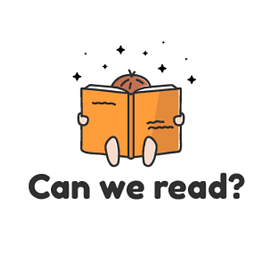 Can we read? Logo