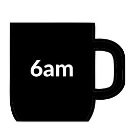 The 6am Review Logo