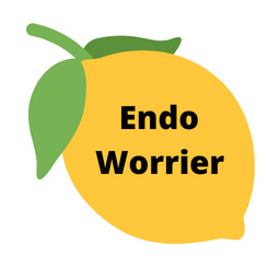 Endo Worrier by Kelly Myers Logo