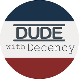 Dude with Decency Logo