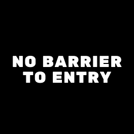 No Barrier To Entry Logo