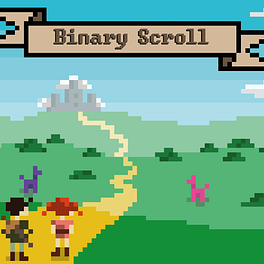 Binary Scroll Logo