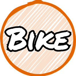 Bike | by John Guerra Logo