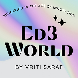 Ed3 World: Metaverse for Education Newsletter Logo