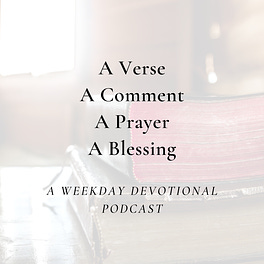 A Verse, A Comment, A Prayer, A Blessing Logo