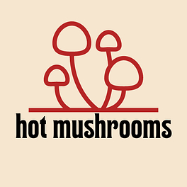 hot mushrooms Logo