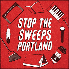 Stop the Sweeps PDX Logo