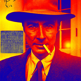 Oppenheimer:  From Hiroshima to Hollywood Logo