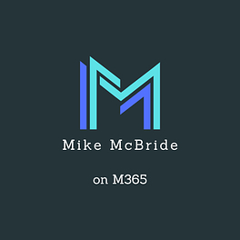 Mike McBride on M365 Logo