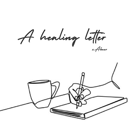 A healing letter Logo