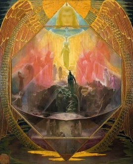 Amazon.com: Reginald Machell The Path 1895 Theosophical Society 30" x 24"  Fine Art Giclee Canvas Print (Unframed) Reproduction: Posters & Prints