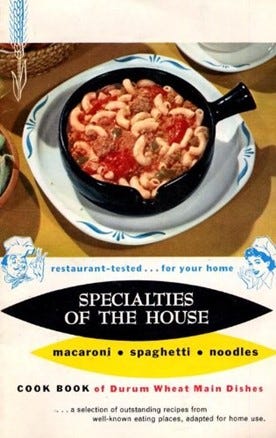 A "Specialties of the House" cookbook