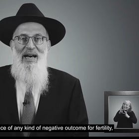 Rabbis’ 2021 claim of seeing “no evidence of any kind of negative outcome for fertility” from Covid vaccines was misleading in view of other data