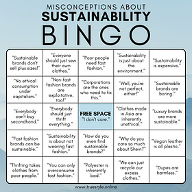 Sustainability Bingo: Dispelling the Myths