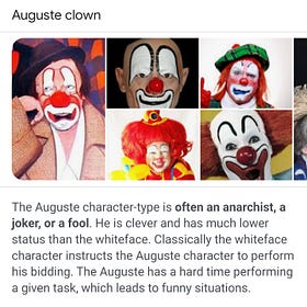 Katie Hobbs: The Sad Faced 'Auguste' Clown