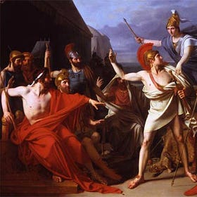 Achilles and Agamemnon Feud