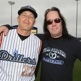 Hall of Famer Todd Rundgren's Greatest Hits: Rex & Randy Rundgren, 2 Minor League Baseball Players