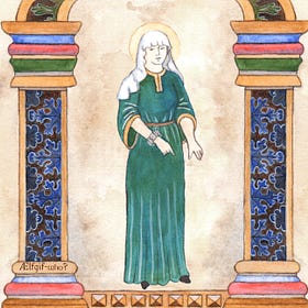 Saint Bega: Begu, Heiu, Beyu or beag? A legendary Irish saint who may have been many women... or a bracelet