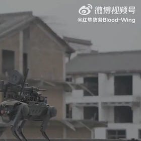 CCP Communists show off their Ai Robot Attack Dog called Blood Wing